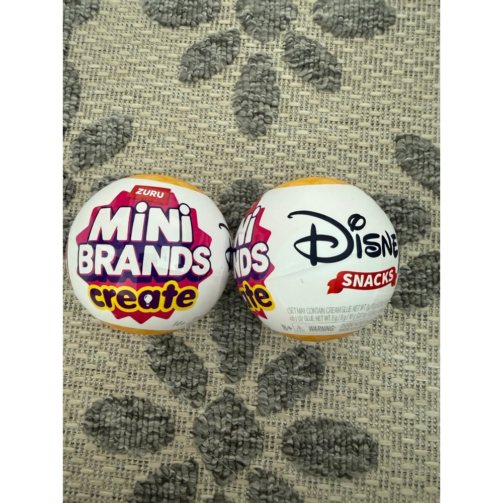 Disney Mini Brands Create Snacks